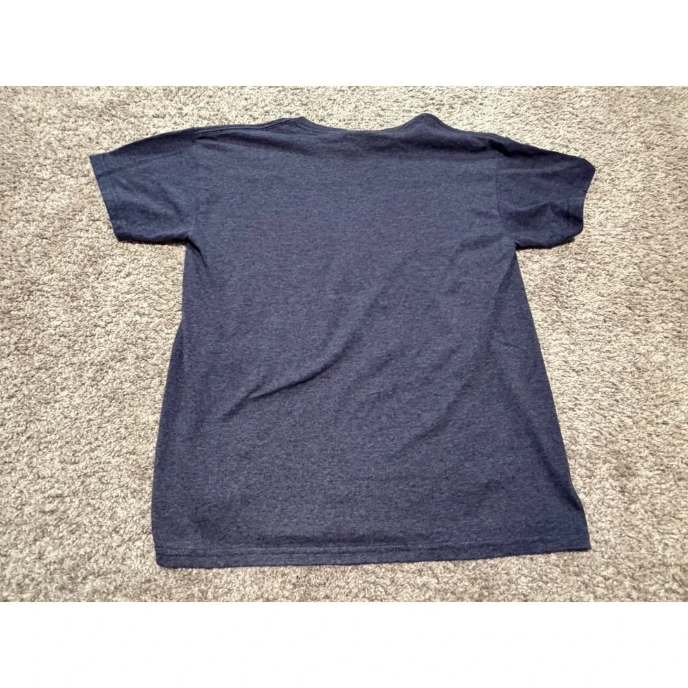 Blue Colorado Smokey Mountains Big Foot T-Shirt Youth Size Large